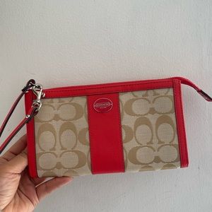 Coach wristlet